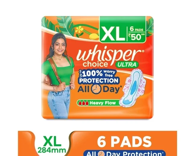 Whisper : 50rs Mrp