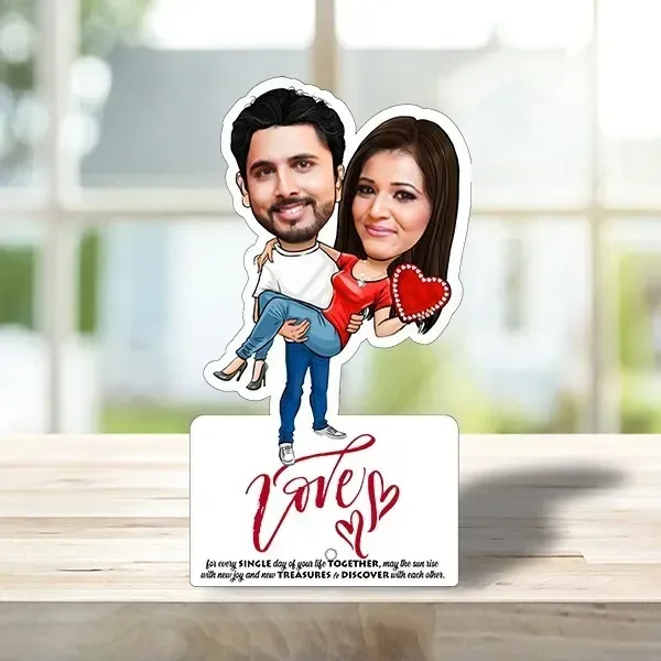 ACC10 - Fun Couple - Caricature Cartoon Frame
