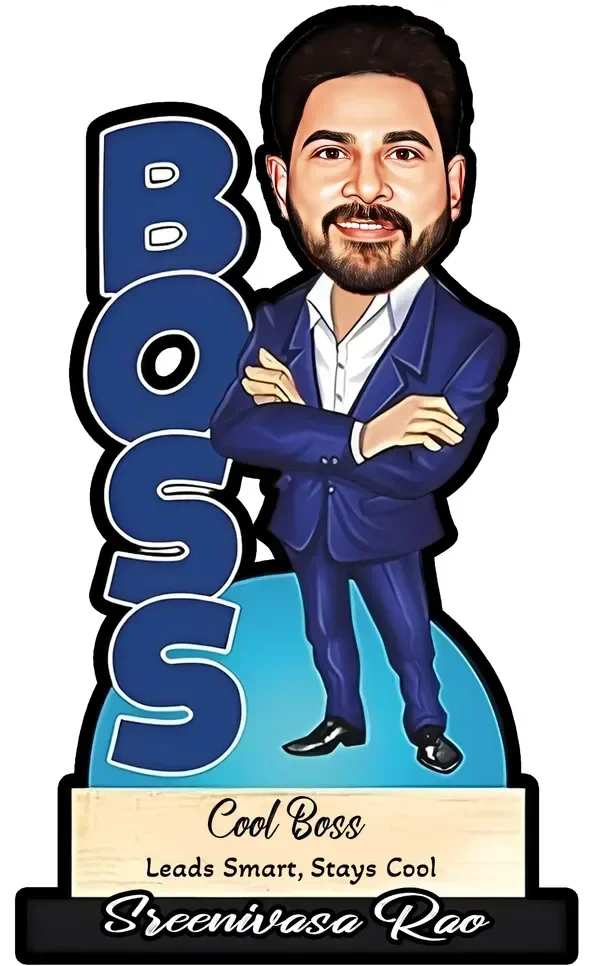 ACC43 - Boss - Caricature Cartoon Frame