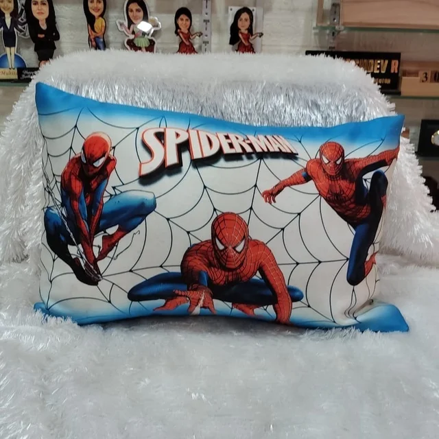 Kids Pillows (12x18 inches) - Spiderman Theme - Blank Material