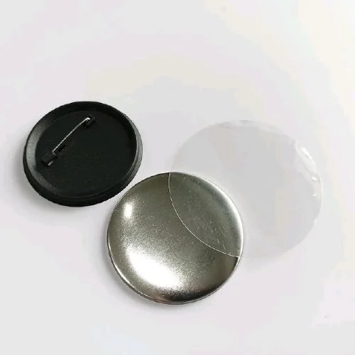 58mm Badge with Pin (Black Back)
