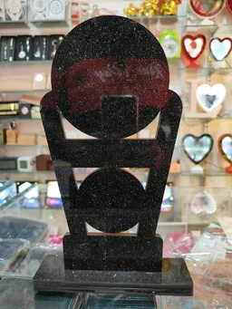 MDF Trophy with Custom Print - Color Wood + 2 Rounds & 2 Rectangles Printable Trophy - MAZTROPHY008 (6x12" Inch approx size) - Printed Product
