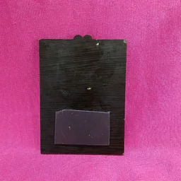 MDF 3x4" Inch - Photo with Custom Text in White Acrylic and Red Heart Fridge Magnet - Blank Material