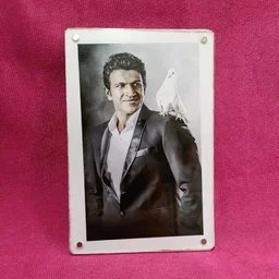 4x6" Inch Clear Acrylic Fridge Magnet (1.8mm Thick with 4x1mm Magnets) with Stand - Blank Material