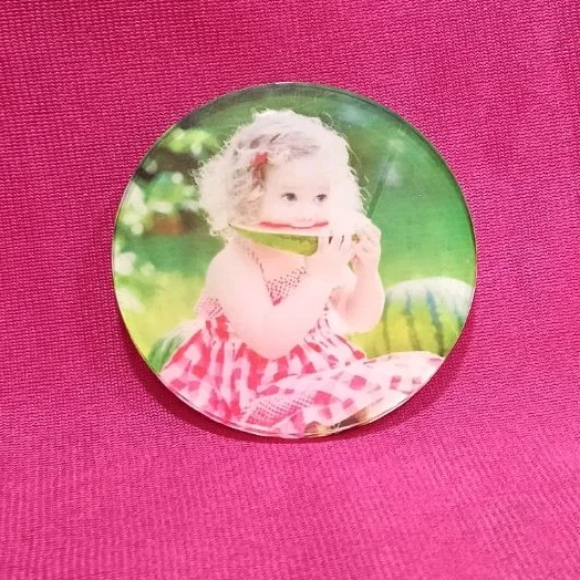 Sublimation Acrylic - Round Shape Fridge Magnet in 3x3" Inch