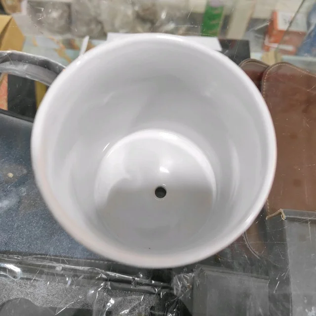 White Mug - Plant Mug without Handle - Blank Material