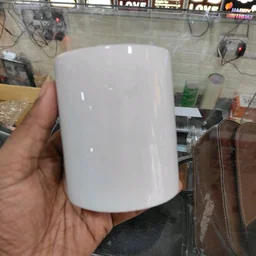 White Mug - Plant Mug without Handle - Blank Material
