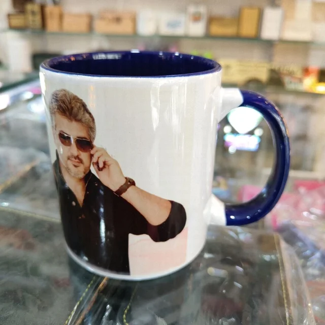 3 Tone Inner and Handle Color Mugs - Purple - Blank Material