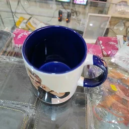 3 Tone Inner and Handle Color Mugs - Purple - Blank Material