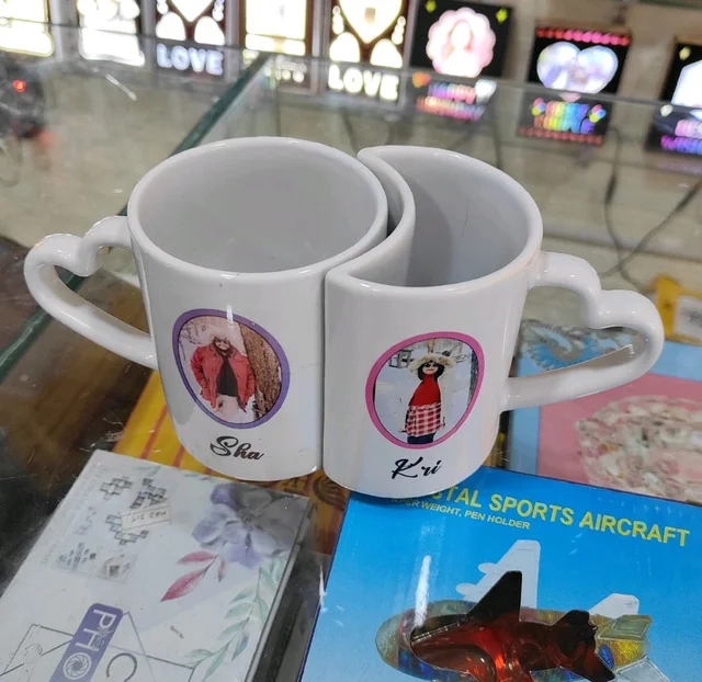 Couple Mug Set - White