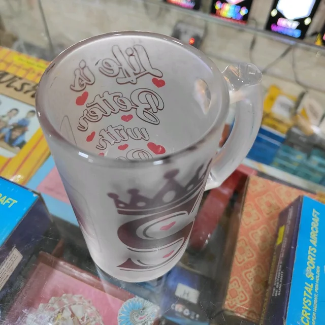 Beer Mug - Clear glass - Blank Material
