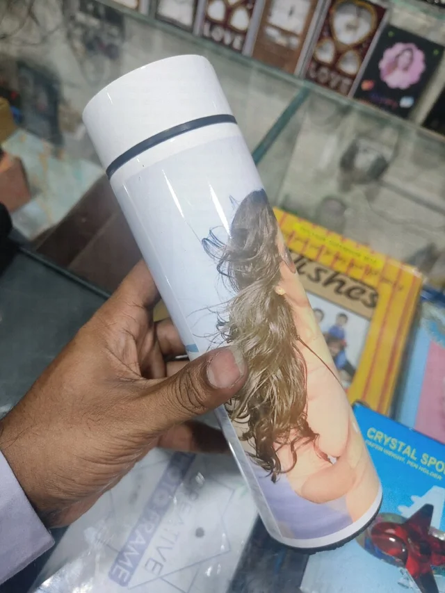 Printed - 500ml Smart Touch Hot & Cold Steel Bottle - Printed Product