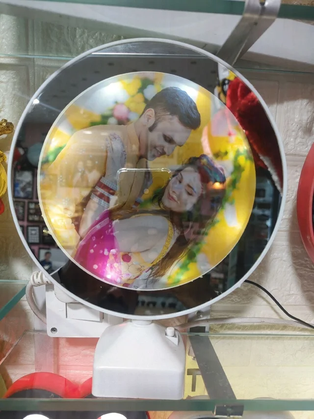 Big Round Shape | White Magic Mirror