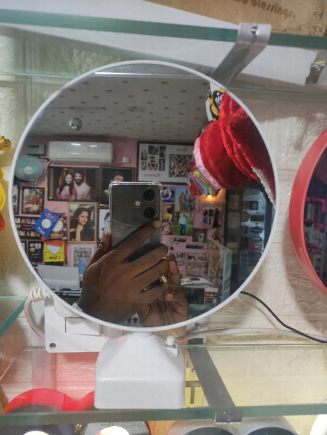Big Round Shape | White Magic Mirror - Blank Material