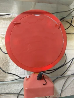 Small Round Shape | Red Magic Mirror - Blank Material