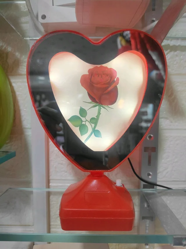 Small Heart Shape | Red Magic Mirror