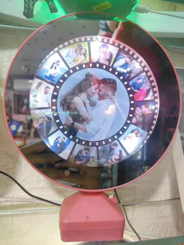 Big Round Shape | Red Magic Mirror