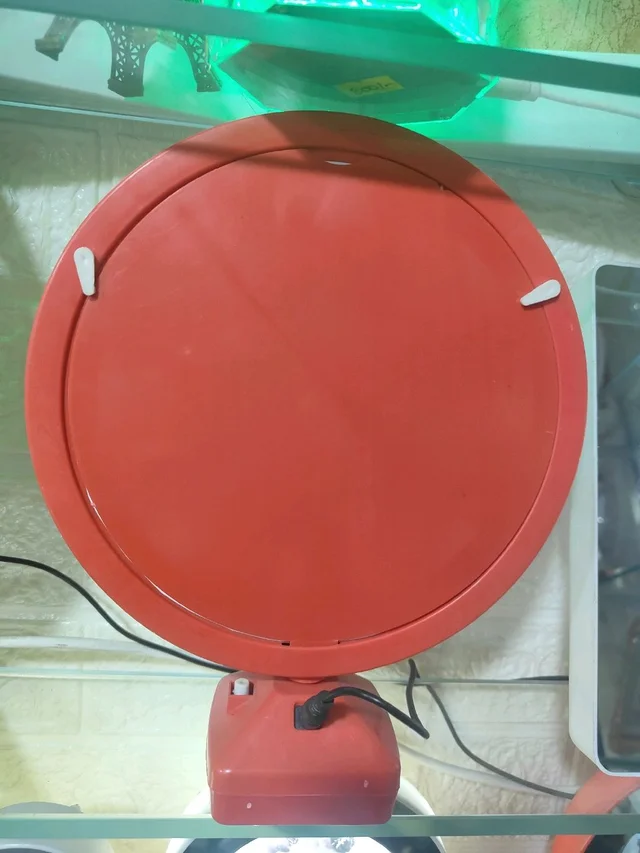 Big Round Shape | Red Magic Mirror - Blank Material