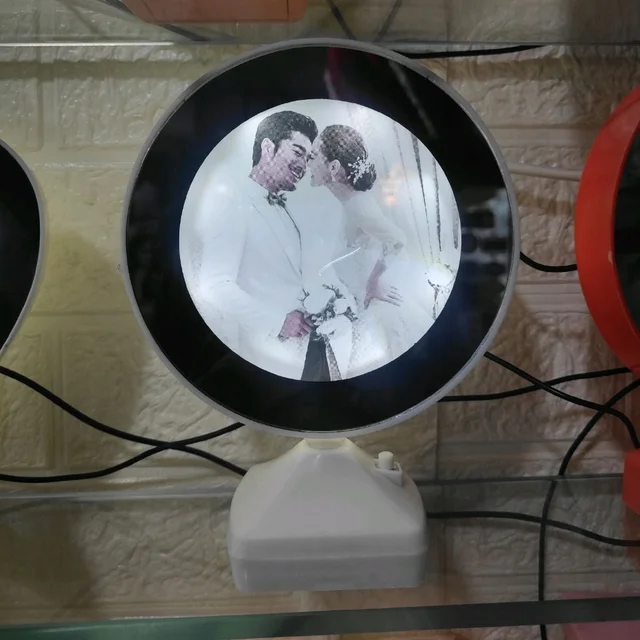 Small Round Shape | White Magic Mirror