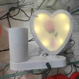 Pen Stand Magic Mirror | Heart Shape - Blank Material