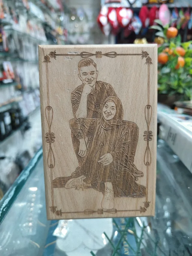 4x6" Inch Engraved Wooden Plaque