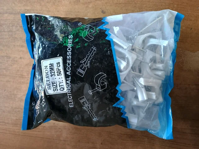 Cable Clips - 25mm