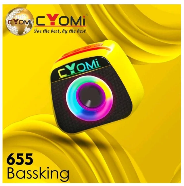Cyomi 655 Bassking Wireless Speaker