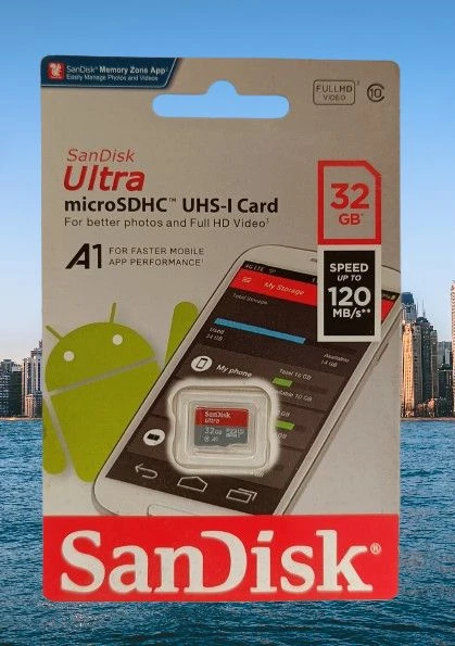 SanDisk Ultra 32 GB A1 micro SD / Memory Card