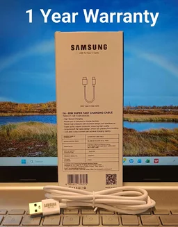 Samsung 8A-85W Super Fast Type C Charging Cable Box Packing.β¨β‘π