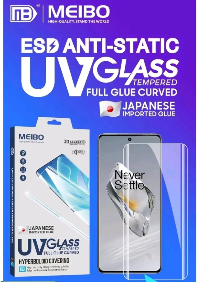 VIVO V30/ V30 PRO MEIBO ESD ANTI-STATIC FULL GLUE CURVED UV GLASS