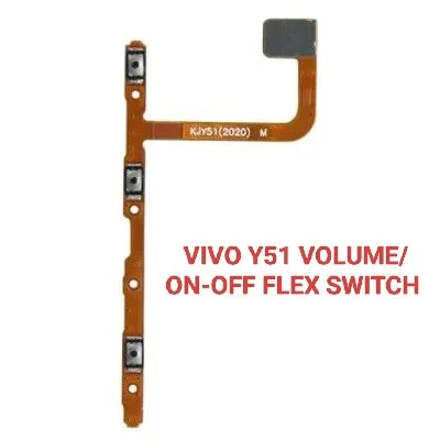 VIVO Y51 VOLUME/ ON-OFF FLEX SWITCH