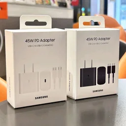 Samsung 45W Power Adapter With C to C Cable 💯 Imported OG (15 Month Warranty)✨