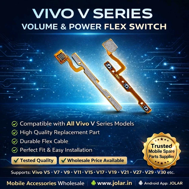 Vivo V Series Volume/ On-off Flex Switch All Models - Vivo V27s