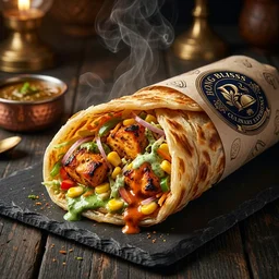 Corn Chicken Tikka Roll