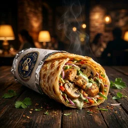 Mushroom Double Chicken Roll
