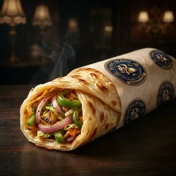 Classic Kolkata Veg Kathi Roll