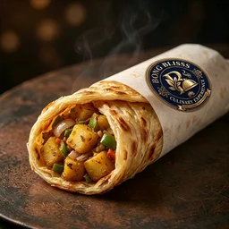 Kolkata Aloo Veg Kathi Roll