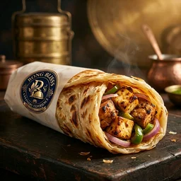 Kolkata Chicken Tikka Paneer Kathi Roll