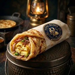 Classic Kolkata Double Egg Kathi Roll