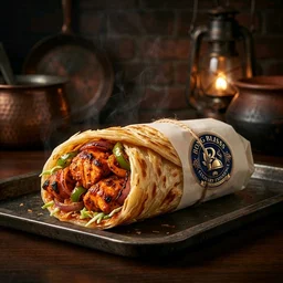 Kolkata Chicken Tikka Peri Peri Kathi Roll