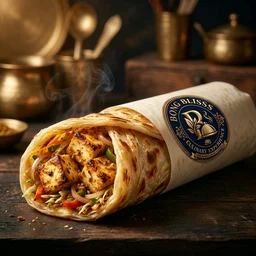 Classic Kolkata Paneer Kathi Roll