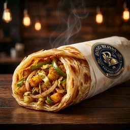 Kolkata Crispy Veg Kathi Roll