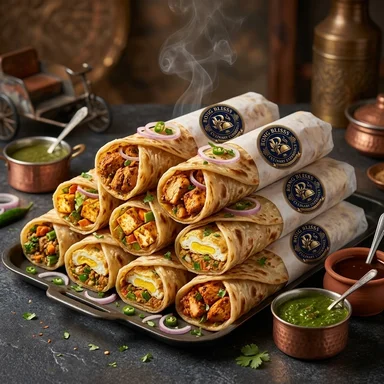 Kolkata Kathi Rolls