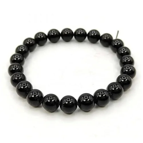Black Turmalin Bracelet 8MM 7110