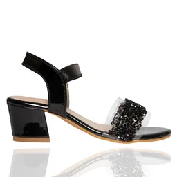 STEPEE Kids- Stepee Girls Heels - Black