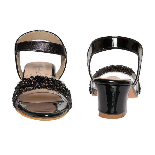 STEPEE Kids- Stepee Girls Heels - Black