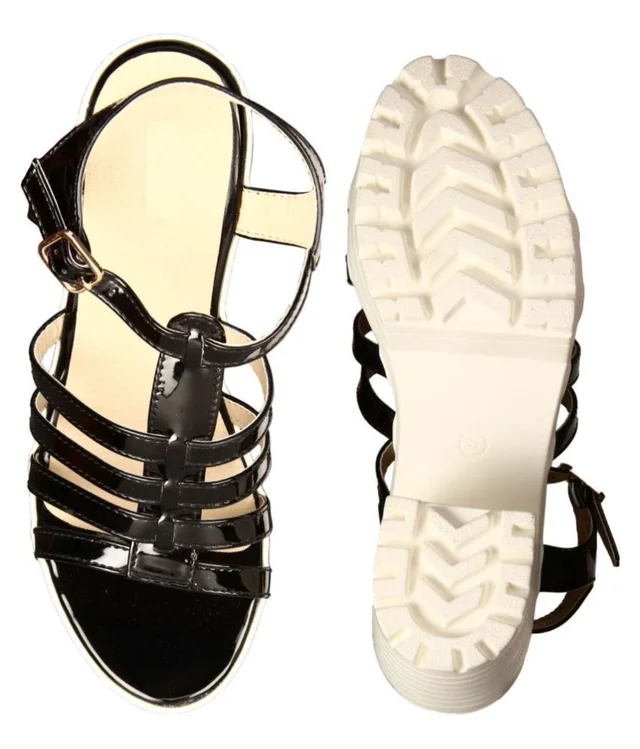 Stepee Women Heel -6 Pair set - Black