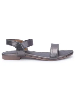 Stepee Flat Sandal -6 Pair set - Grey