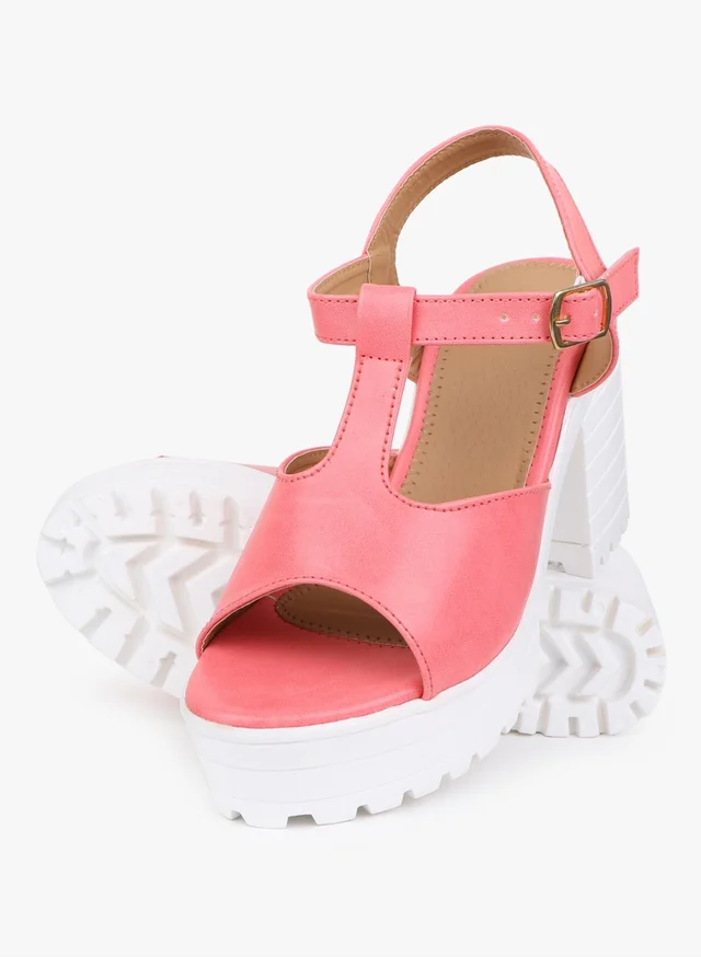 Stepee Women Heel -6 Pair set - Peach