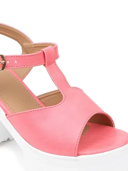 Stepee Women Heel -6 Pair set - Peach